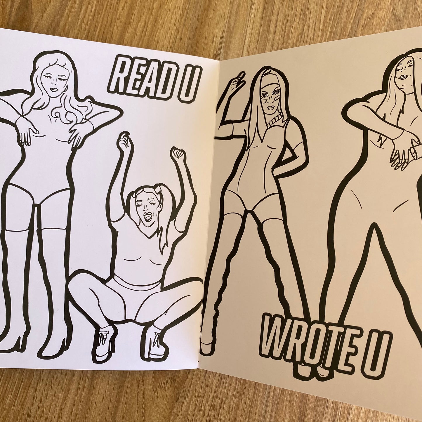 DRAG  || The Iconic Colouring Book