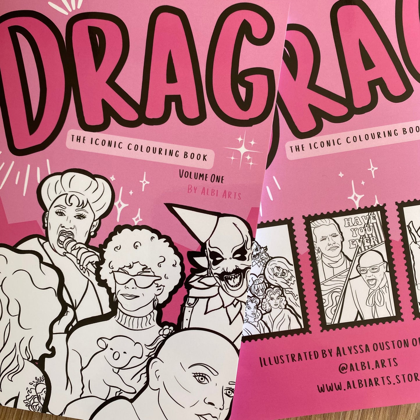 DRAG  || The Iconic Colouring Book