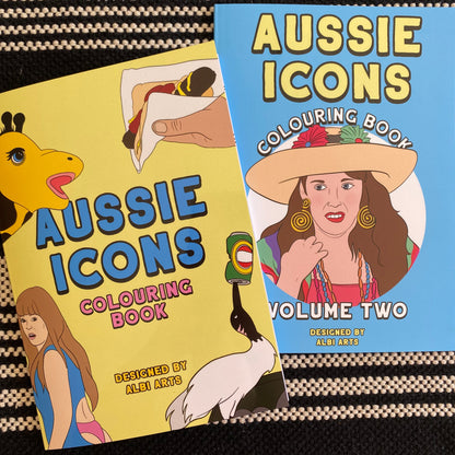 Aussie Icons Volume 2|| Colouring Book