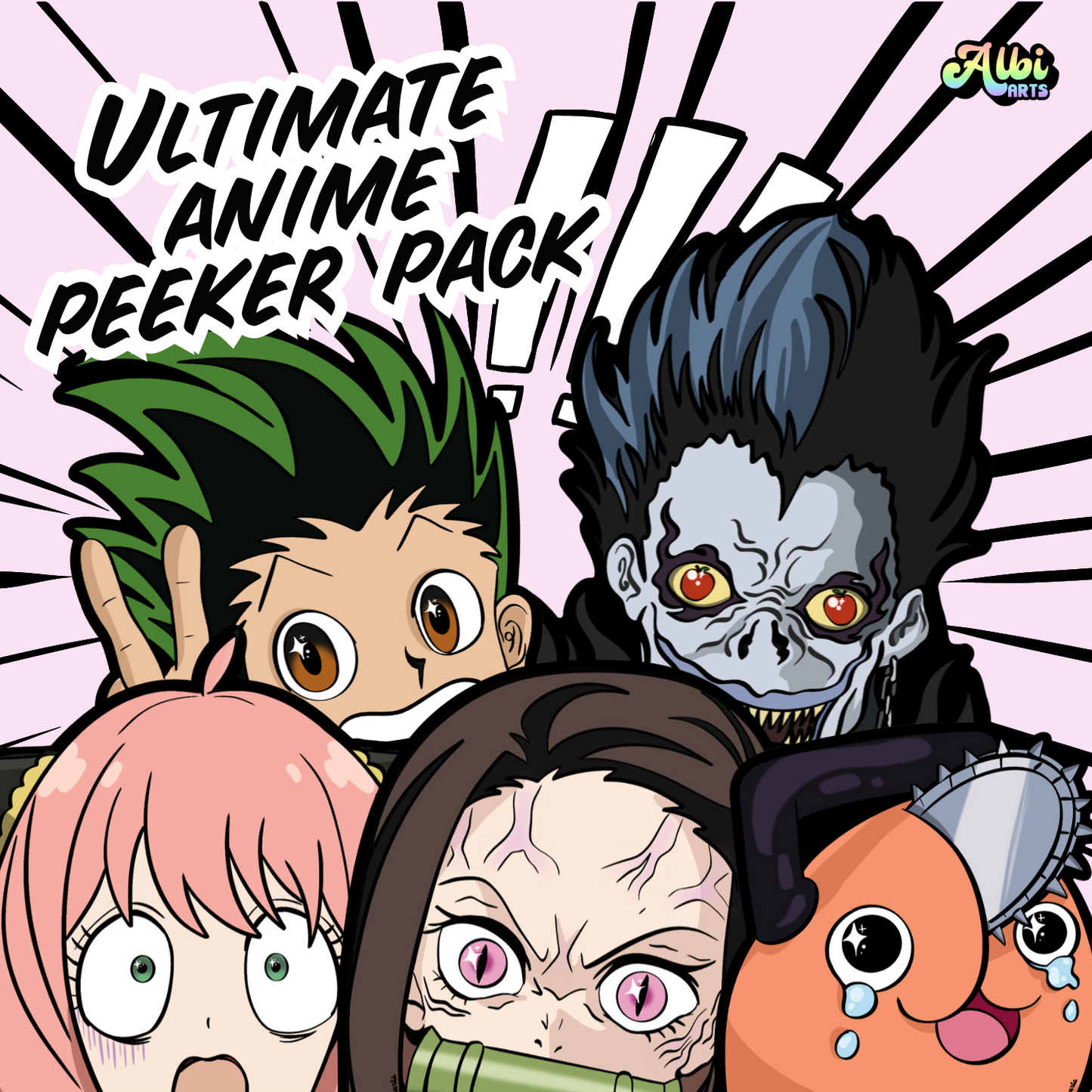 Ultimate Anime Peeker Pack