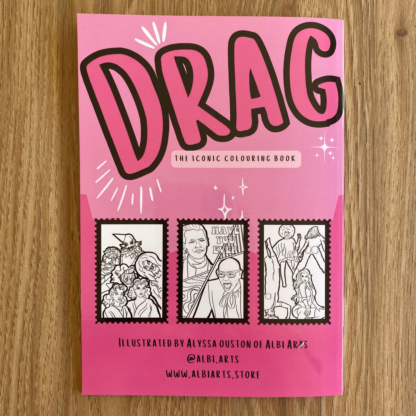 DRAG  || The Iconic Colouring Book