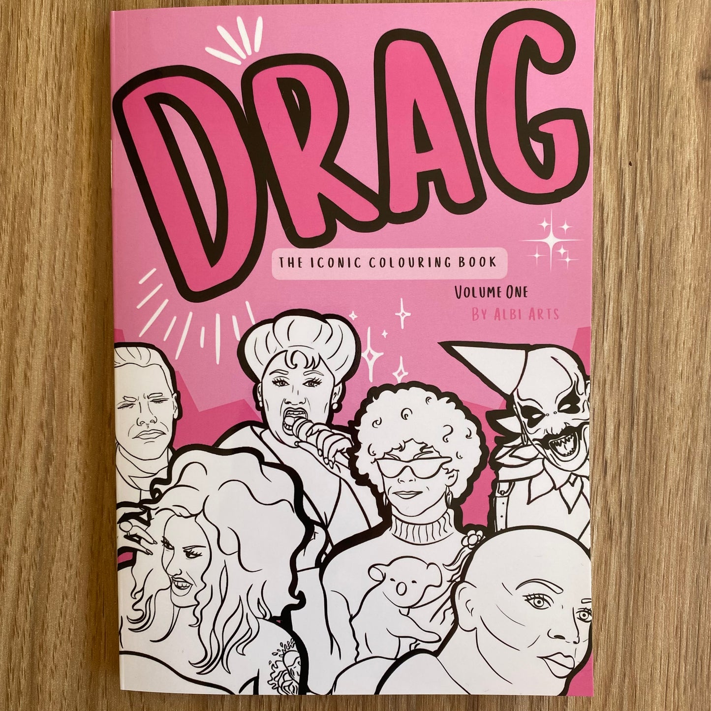 DRAG  || The Iconic Colouring Book