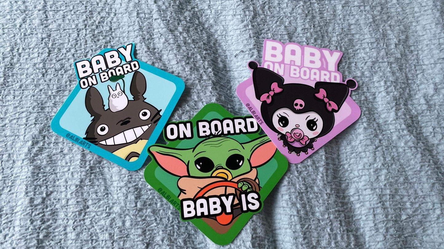 Baby On Board Sticker