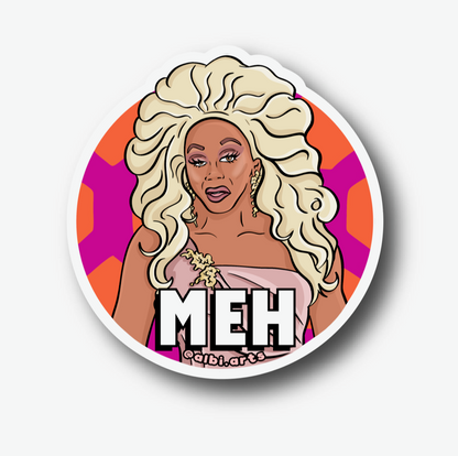 Meh || Sticker