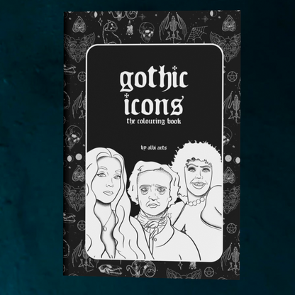 Gothic Icons || Colouring Book