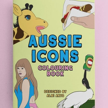 Aussie Icons || Colouring Book