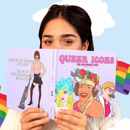 Queer Icons || Colouring Book