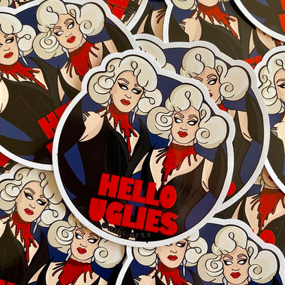 Hello Uglies || Sticker