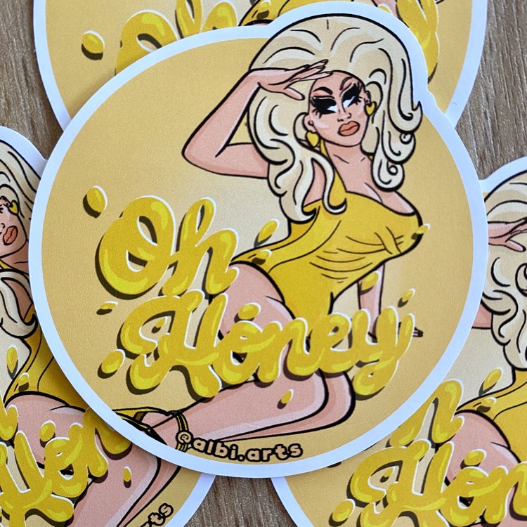 Oh Honey Trixie || Sticker